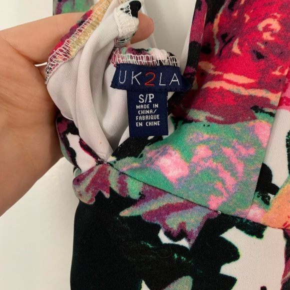 Floral A line dress - Picture 2 of 2